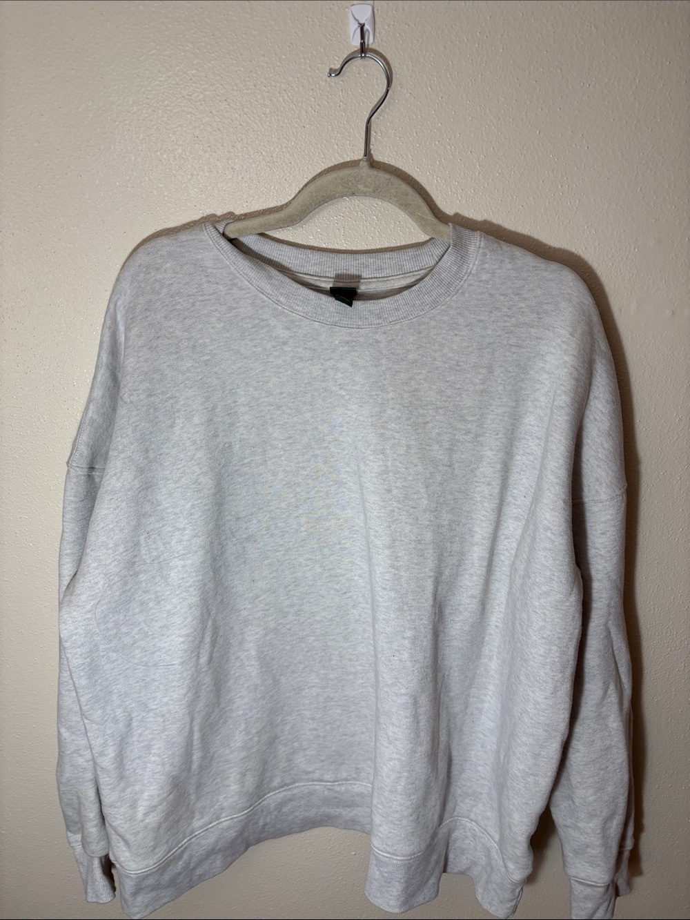 wild fable Light Gray Women's Crewneck Sweatshirt